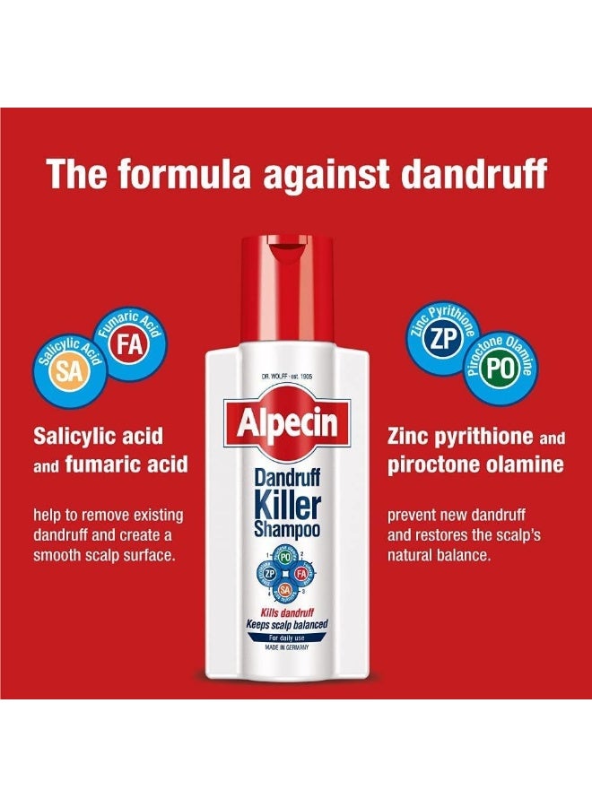 Alpecin Dandruff Killer Shampoo 1X 250Ml - Image 3