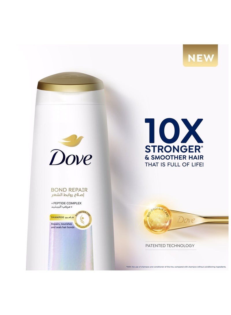 Dove Bond Repair Shampoo For Women For Healthy And Smooth Hair 350ml  - Image 3