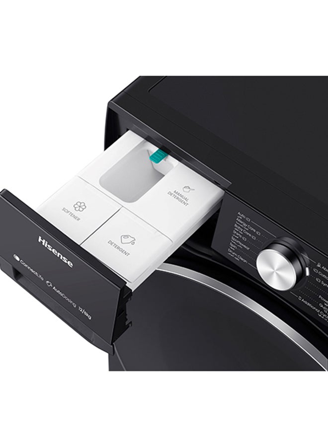 Hisense Front Load Washer And Dryer Combo Inverter Auto Dosing WIFI Premium 12 kg WD5S1245BB6 Black - Image 3