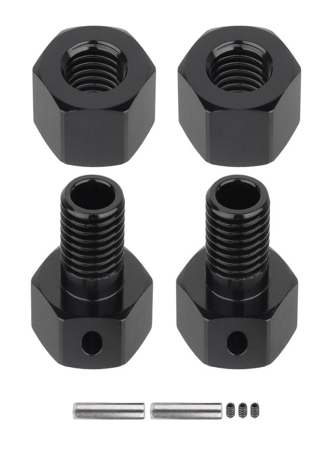 HobbyPark Metal Steel Drive Shafts Heavy-Duty CVD Driveshaft for for JLB Racing Cheetah RC Truck Accessories Set, Front or Rear Shaft 11101 21101 J3 Speed Axle Replacement Parts of EA1061 (Black-2pcs) - Image 3