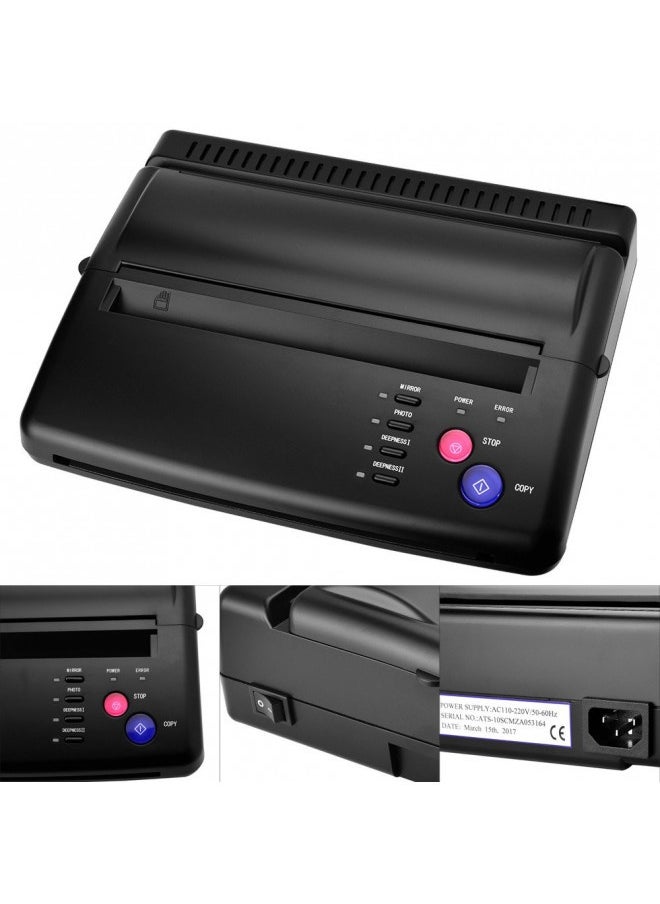 ATOMUS Tattoo Transfer Stencil Machine Copier Printer  - Image 4