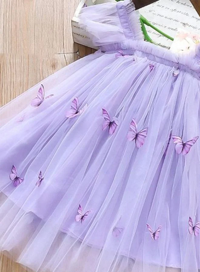 YUNIQEE Butterfly Tulle Dress