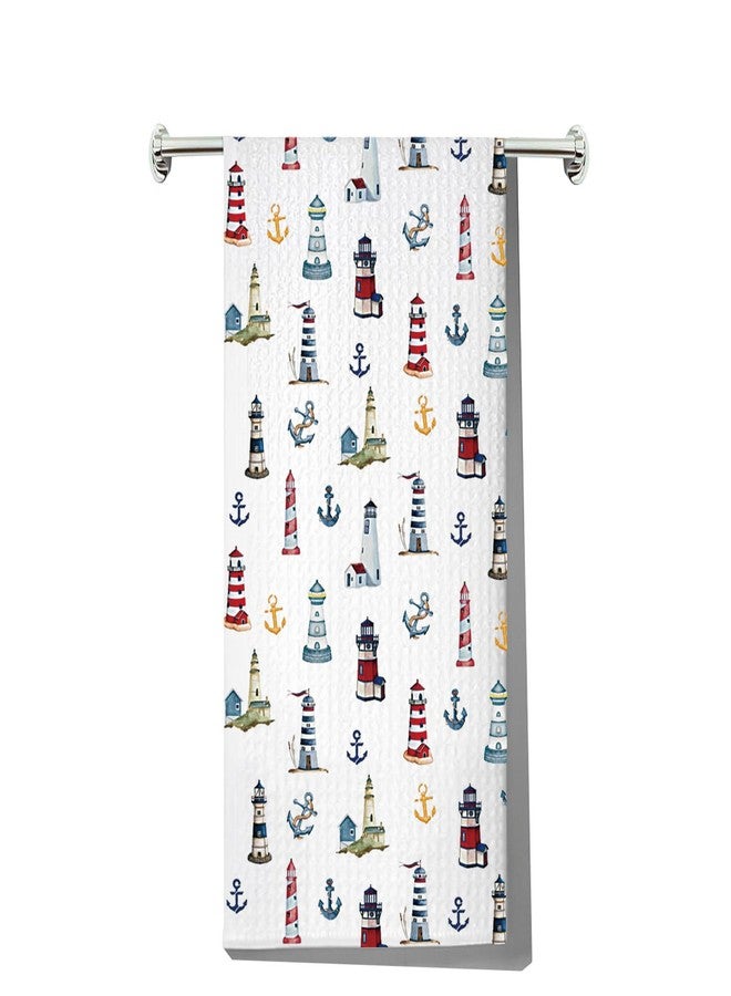 G2TUP Lighthouse Kitchen & Hand Towels - Anchor Towels - Housewarming Gift - Image 1