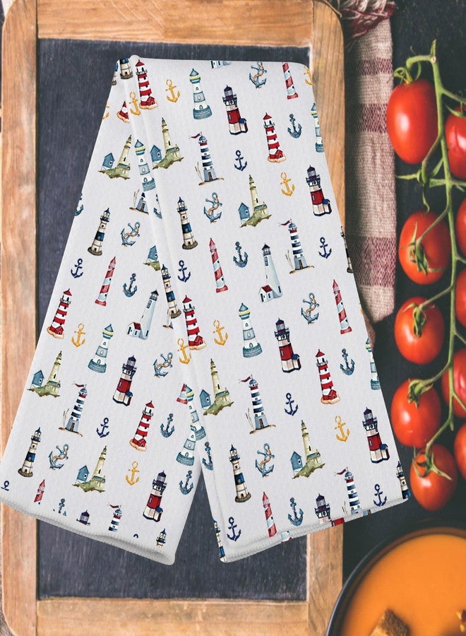 G2TUP Lighthouse Kitchen & Hand Towels - Anchor Towels - Housewarming Gift - Image 4