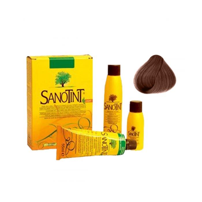 Sanotint Sensitive Permanent Hair Colour 84 Dark Blonde 125ml - PPD-Free & Ammonia-Free Botanical Dye for Sensitive Scalp, Deep Dark Blonde & Even Grey Coverage, Women & Men
