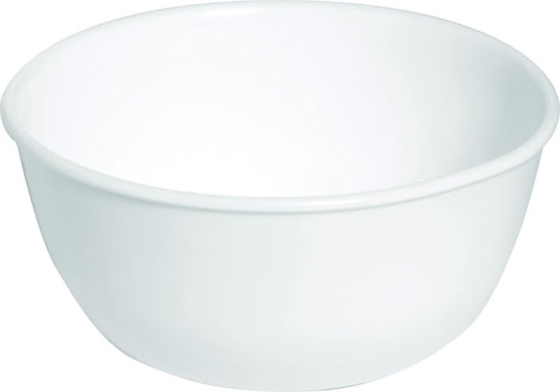 Corelle Livingware 28-Ounce Super Soup/Cereal Bowl Set, Classic Café Black Rim (3 Bowls) - Image 1