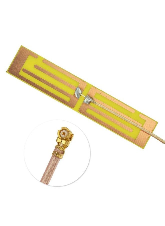 Superbat wlaniot 2.4G Wireless Mini PCI PCI-E WiFi Bluetooth Internal Antenna Built-in Antenna (5dbi,700-2600Mhz,U.FL/IPX Connector,RG178 Cable 4inches) 2pcs - Image 2