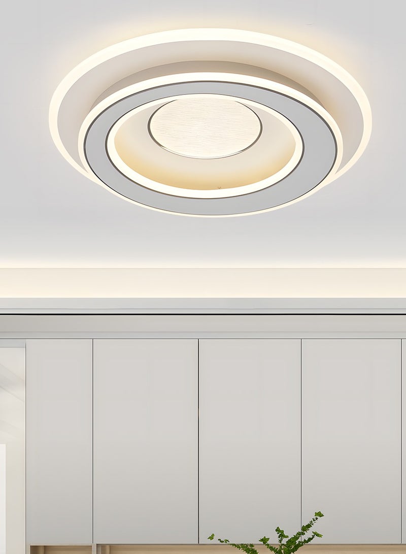 YATAI LIGHTING YATAI 140W LED Ceiling Light, 50cm Dimmable Modern Flush Mount with Remote Control, Adjustable 3000K-6000K Warm-Neutral-White Lighting, Eye-Caring Acrylic Fixture for Bedroom, Living Room, Kitchen - Image 5