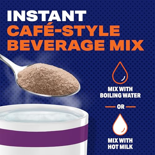Maxwell House Instant Cafe-Style Beverage Mix, Easy to Prepare, 1 Canister, for Quick Morning Coffee or Afternoon Treat, Cafe Francais, Kosher Dairy, 7.6 oz - Image 5