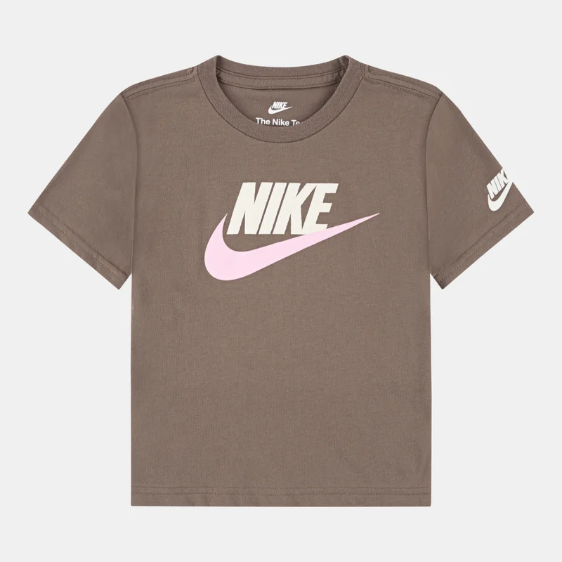 Nike Brown Kids' Club Family T-Shirt  | Best Price UAE