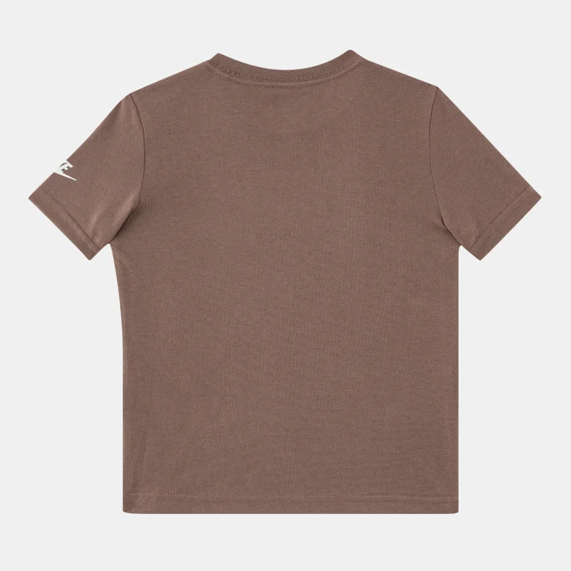 Nike Brown Kids' Club Family T-Shirt  | Best Price UAE