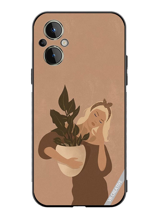 VR CREATIVE Protective Case Cover For OnePlus Nord N20 5G Holding Vase Design Multicolour - Image 1