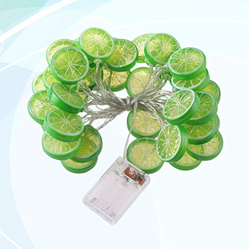 OSALADI Fruit Lemon String Lights Lime Slice String Light 20 LEDs Battery Powered Fairy String for Wedding Home Birthday, Batteries not Included - Image 5