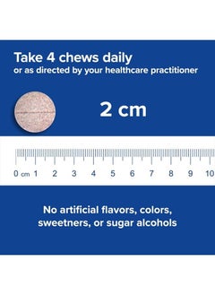 Bariatric Fusion Strawberry Complete Chewable Bariatric Multivitamin with Iron for Bariatric Surgery Patients Including Gastric Bypass and Sleeve Gastrectomy - 120 Tablets  - Image 5