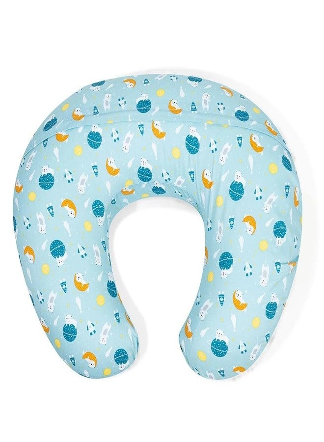 Proliva وسادة بروليفا للرضاعة الطبيعية للأطفال حديثي الولادة مع غطاء قابل للفصل، وسادة رضاعة طبيعية للأم والطفل، مجموعة داعمة للطفل والأم. - Image 5