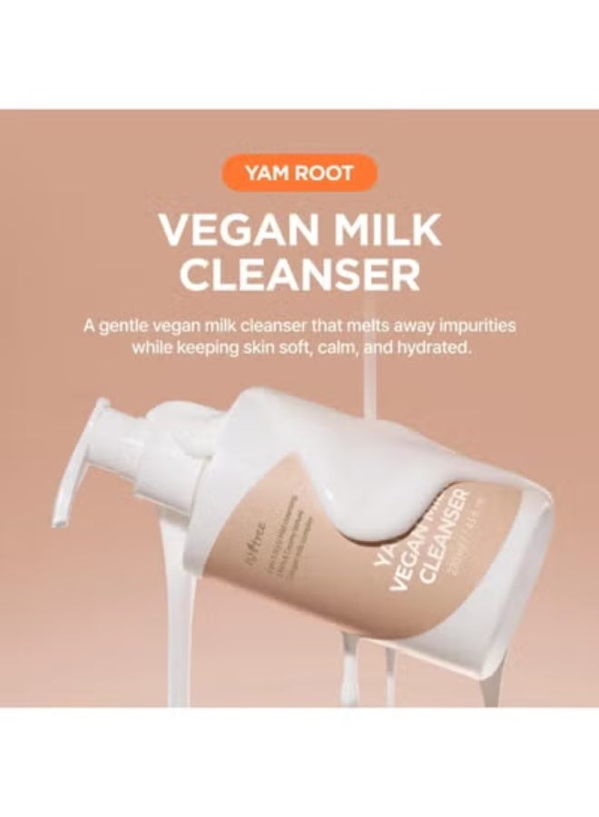 ISNTREE Yam Root Vegan Milk Cleanser – 220ml - Image 2