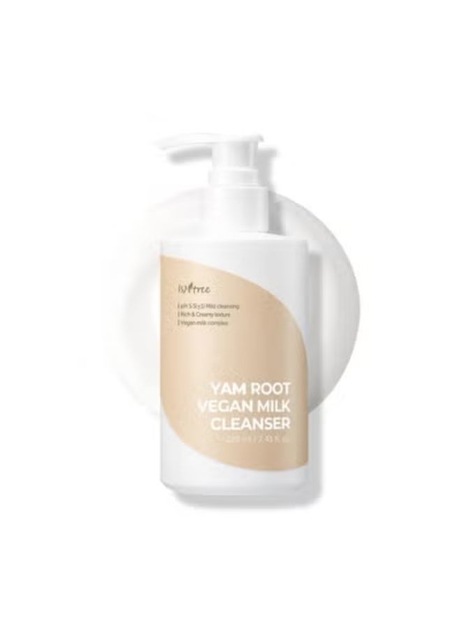 ISNTREE Yam Root Vegan Milk Cleanser – 220ml - Image 1