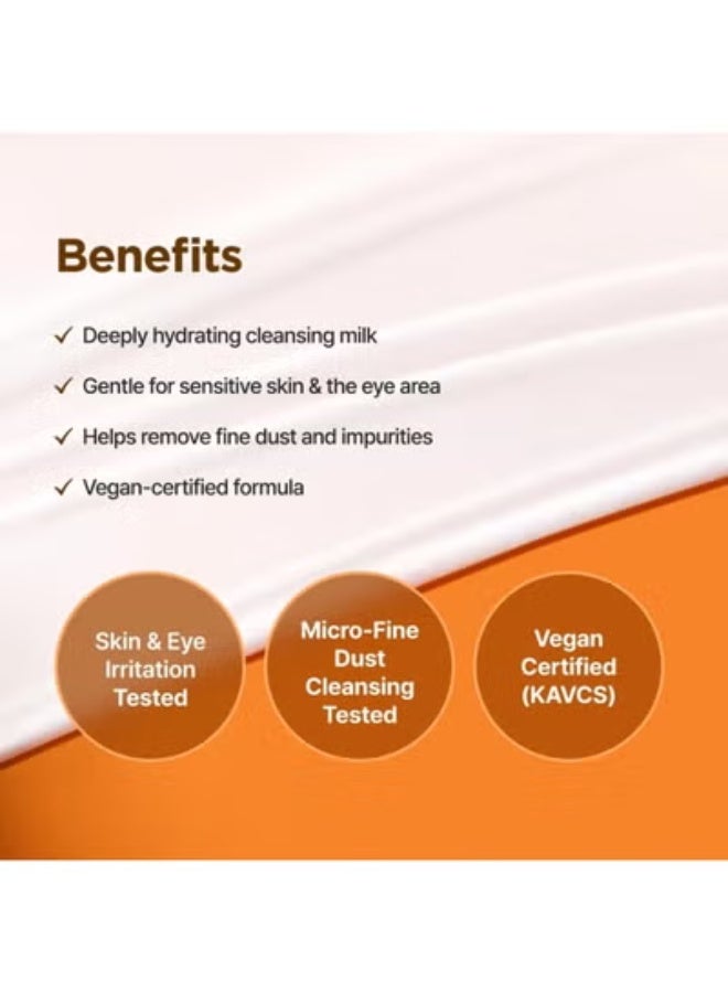 ISNTREE Yam Root Vegan Milk Cleanser – 220ml - Image 3