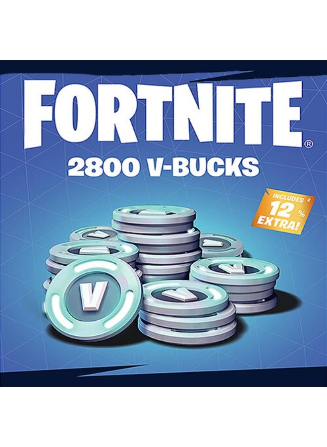 PC Fortnite 2800 V-Bucks Gift Card - USA