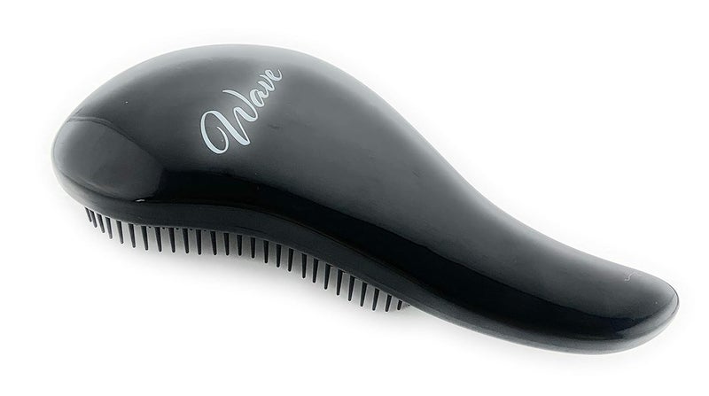 GBS Wave MultiFunction Glide Thru Brush Unisex Man and Women Long or Short Hair  Dense Black Bristles to Remove Knots tangles Silky Smooth Finish