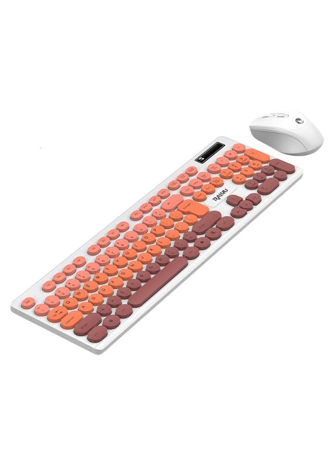 إبميني New Wireless Keyboard Mouse Office Esports Set