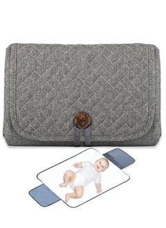 Excefore Portable Diaper Changing Pad, Travel Baby Changing Pad, Waterproof Foldable Diaper Changing Mat, Lightweight & Compact Changing Station, Newborn Gifts  - Image 1