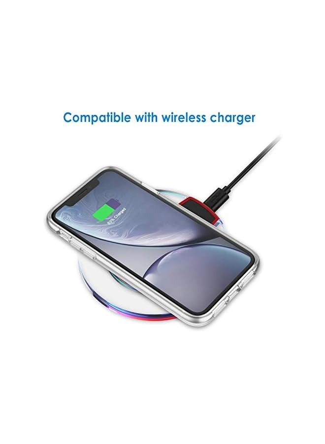 JETech Case for iPhone XR 6.1-Inch, Non-Yellowing Shockproof Phone Bumper Cover, Anti-Scratch Clear Back (Clear) - Image 3