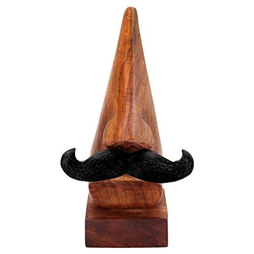 PEBBLECRAFTSPebble Crafts Valentine Set of 2 - Handmade Wooden Nose Shaped Spectacle/Sun - Image 3