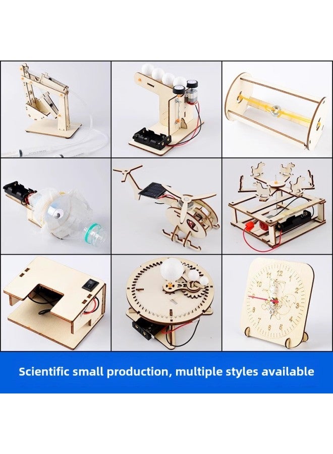 Science Small Experiment Suit Science And Technology Production Invention Diy Homemade Materials Primary School Students' Puzzle Science And Education Manual-Specifications:Vacuum Cleaner  - Image 4