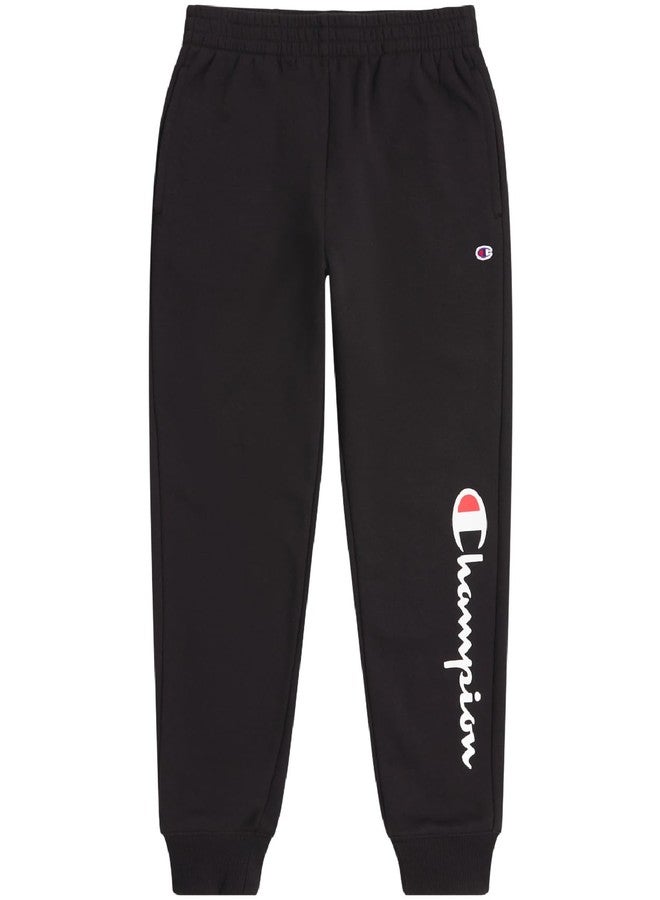 Champion Boys Sweatpant Heritage Collection Slim Fit Brushed Fleece Big and Little Boys Kids - Image 2