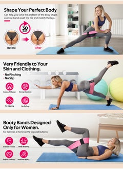XiuWoo 3-Piece Exercise Resistance Loop Bands Set 25x2x13cm 25x2x13cm  - Image 2