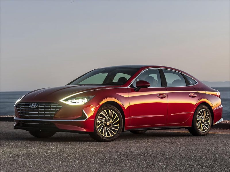 Rvinyl Pillar Post Pre Cut Window Trim Kits in Gloss Black Compatible with Hyundai Sonata 2020-2024 - Adhesive Backs - Image 4