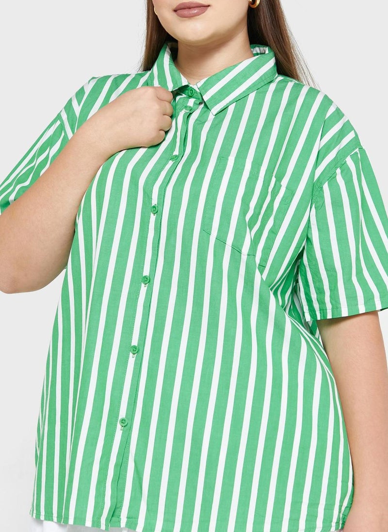 Cotton On Curve - Curve Sorrento Short Sleeve Shirt - Image 1