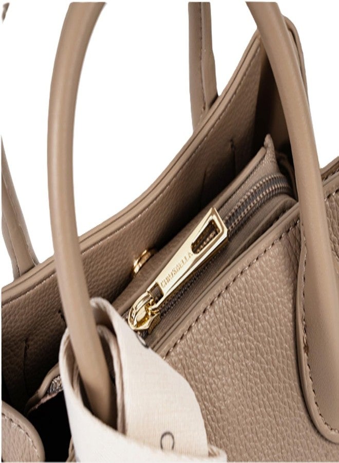 CHRISBELLA Stylish Handbag for Women & Girls - Faux Leather Fashionable Shoulder Sling - Ladies Crossbody Bags and Adjustable Strap (Coffee) - Image 4