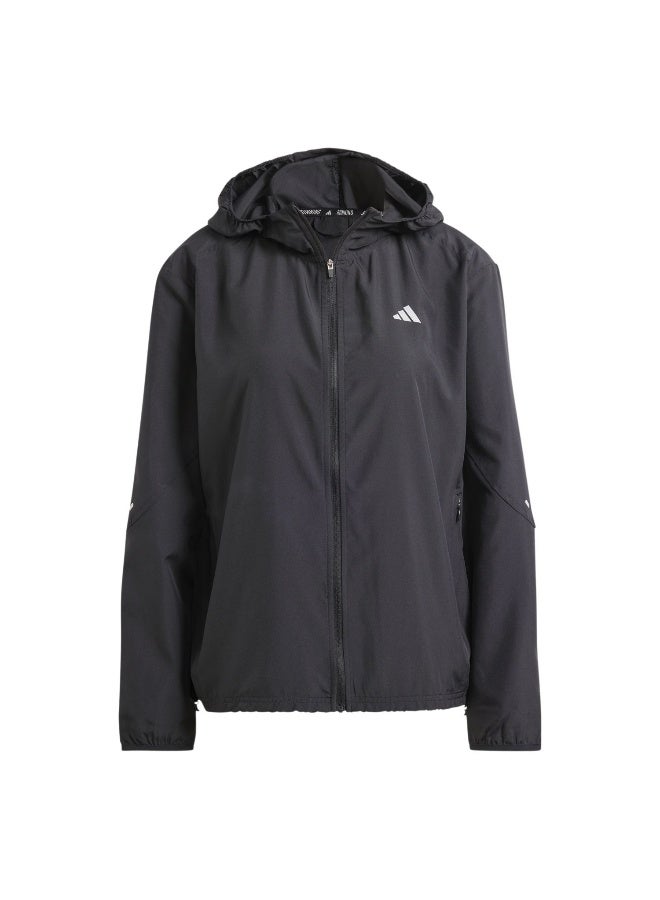 Adidas Run It Jacket Black Running Jackets For Women XS  - Image 1