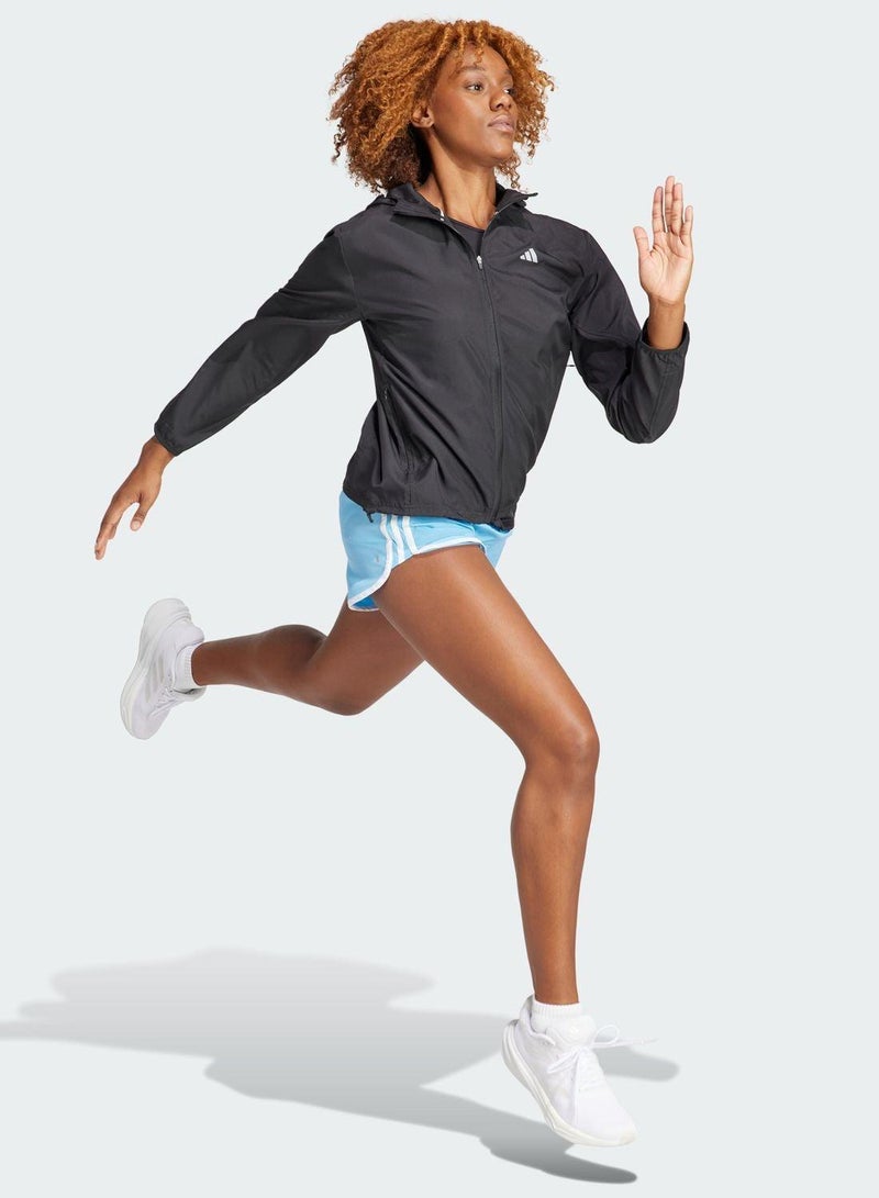 adidas جاكيت رن إت أسود للنساء - Image 5