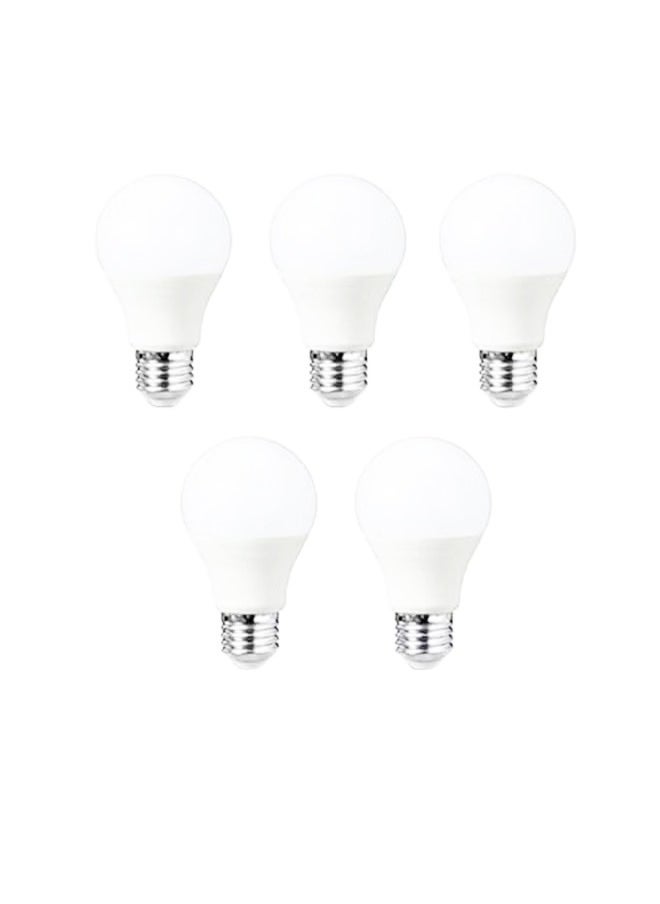 Generic - Set of 5 LED bulbs, 9 watts, suitable for corridors, paths and chandeliers, comfortable lighting for the eyes - Image 1