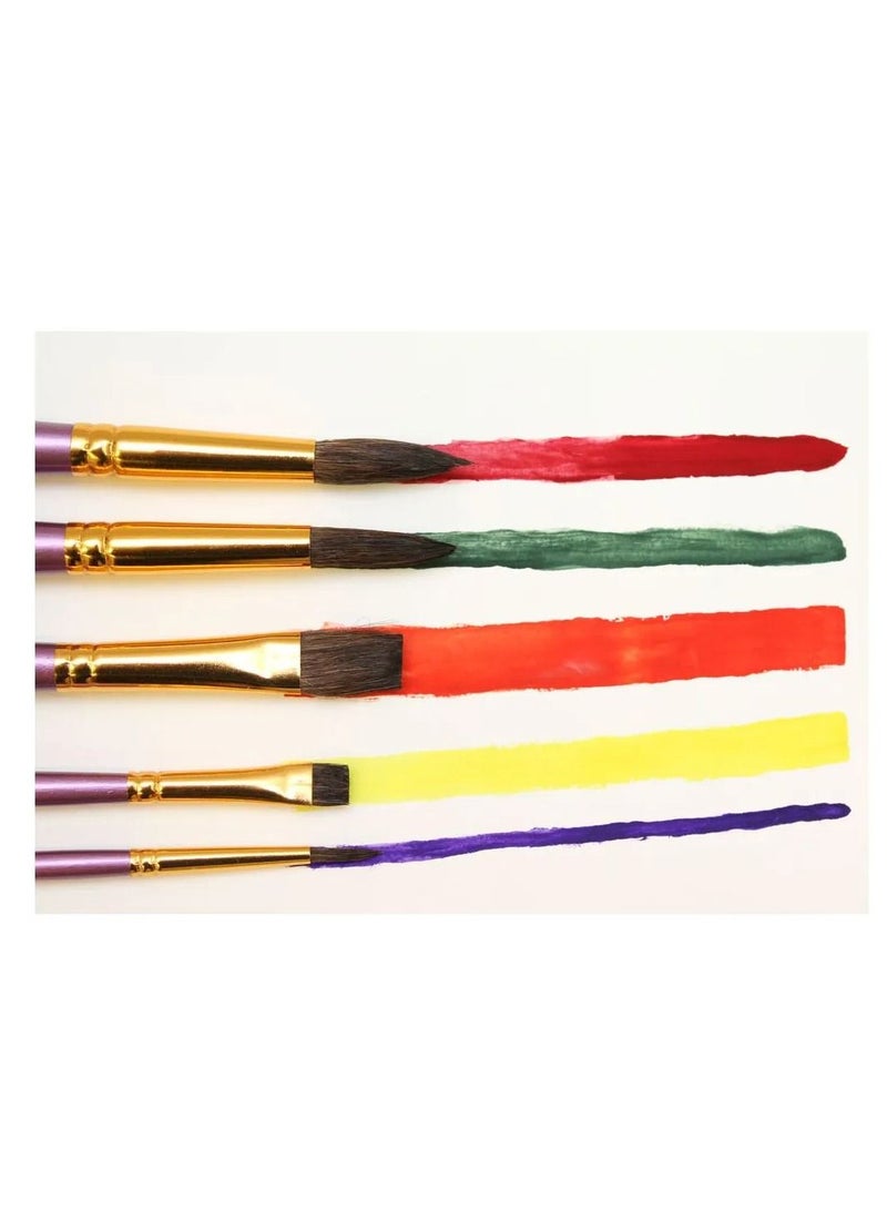 Mont Marte Gallery Series Brush Set Watercolour 5 pces - Image 3
