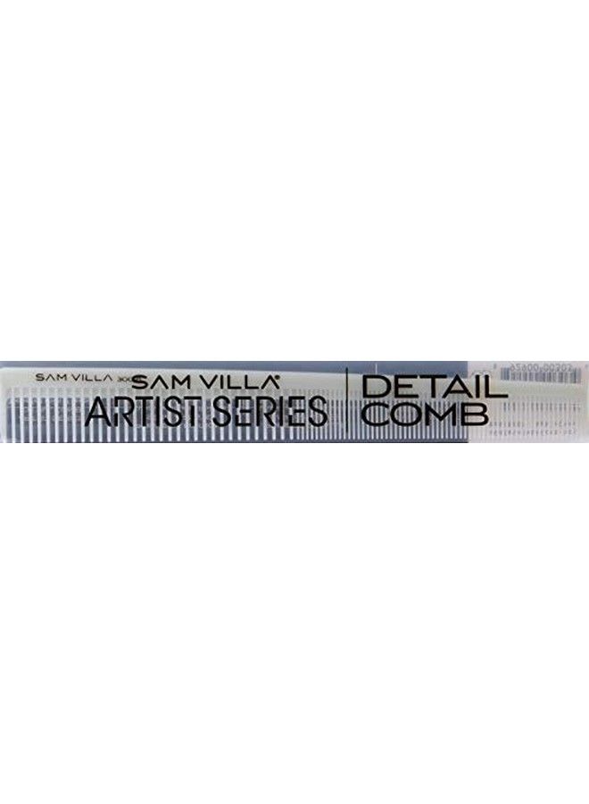 Sam Villa Artist Series Professional Detailing & Hair Parting Comb Ivory - Image 4