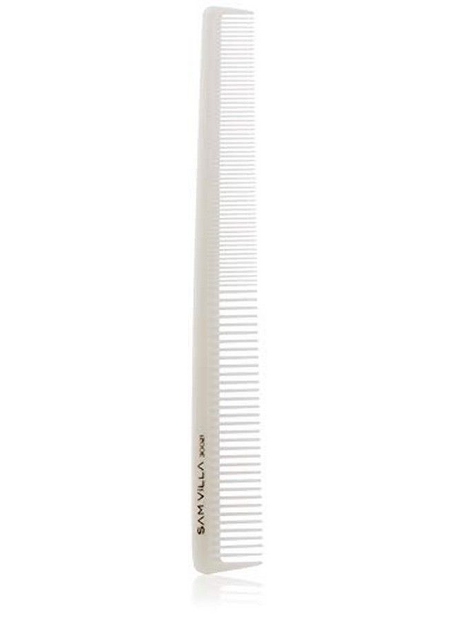 Sam Villa Artist Series Professional Detailing & Hair Parting Comb Ivory - Image 1