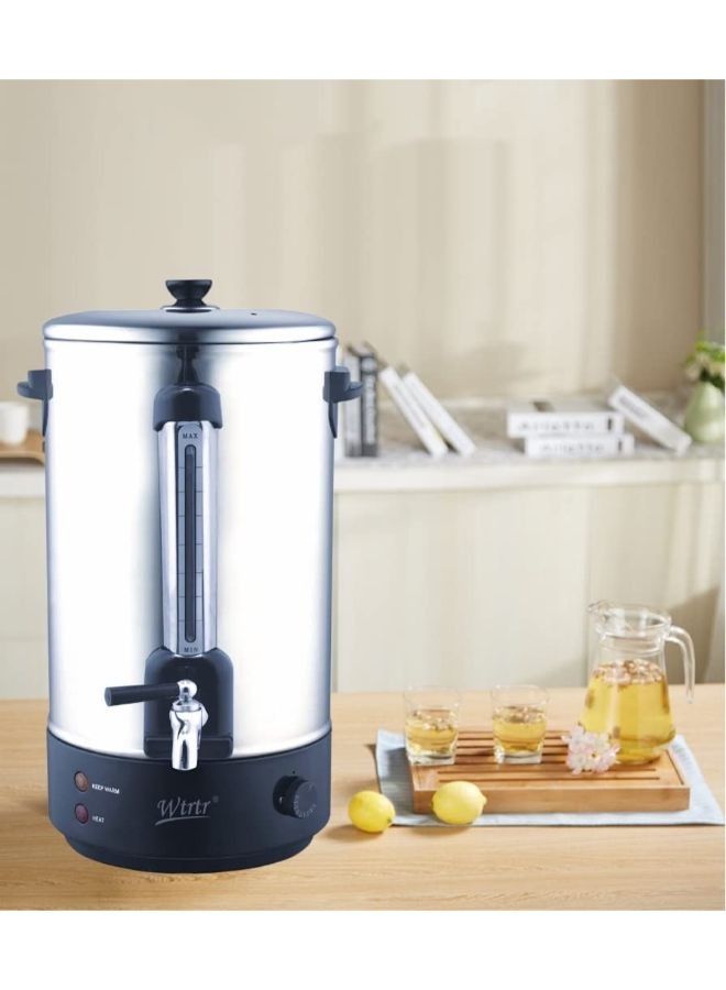 وترتر 10L التجارية دلو غلاية المياه الكهربائية الفولاذ المقاوم للصدأ العزل الحليب الشاي برميل سعة كبيرة - Image 2