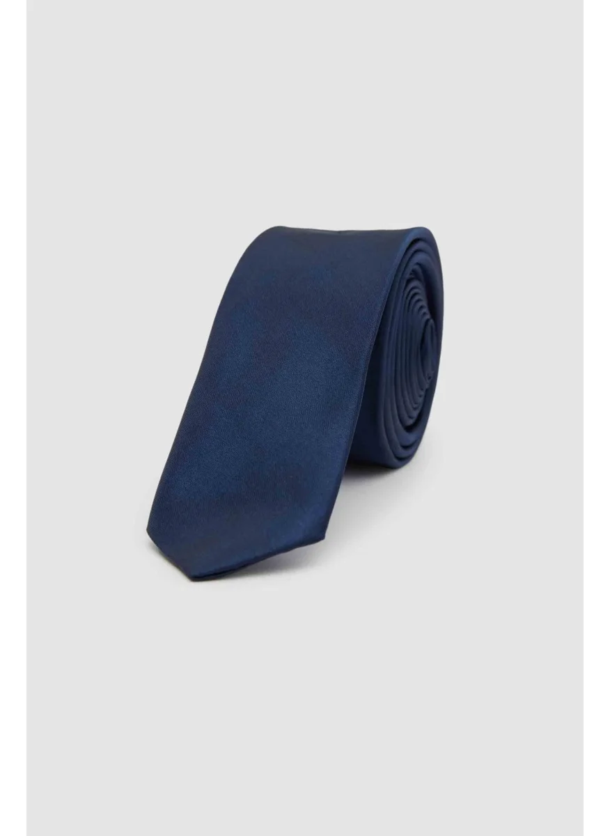 D'S DAMAT D'S Groom Navy Blue Plain 4 cm Tie