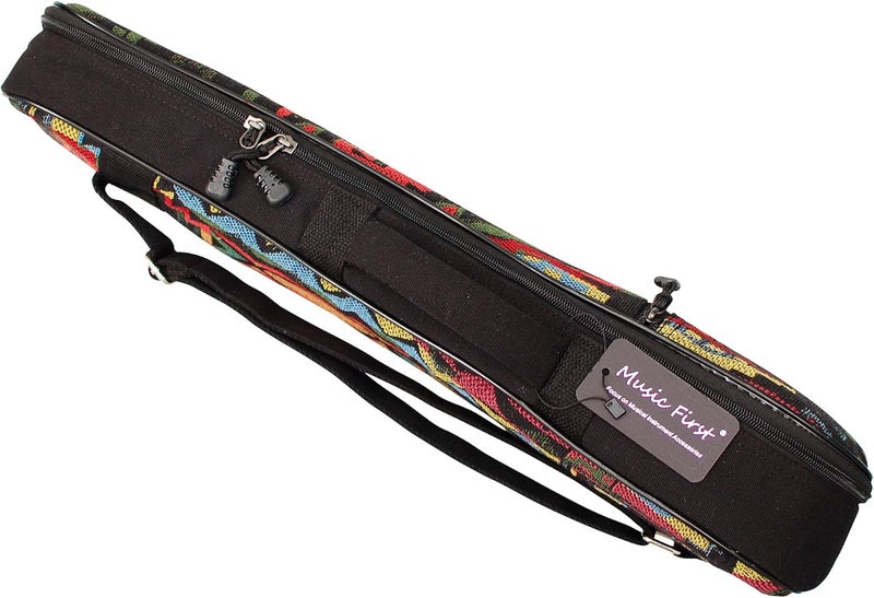 MUSIC FIRST Woven THE NATIVE Vintage Style Ukulele Case for 23-24 Inch Concert Ukuleles - Image 5