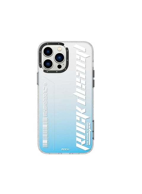 Rock Space Impression Inshare Protective Case for iPhone 13 Pro Max white/blue