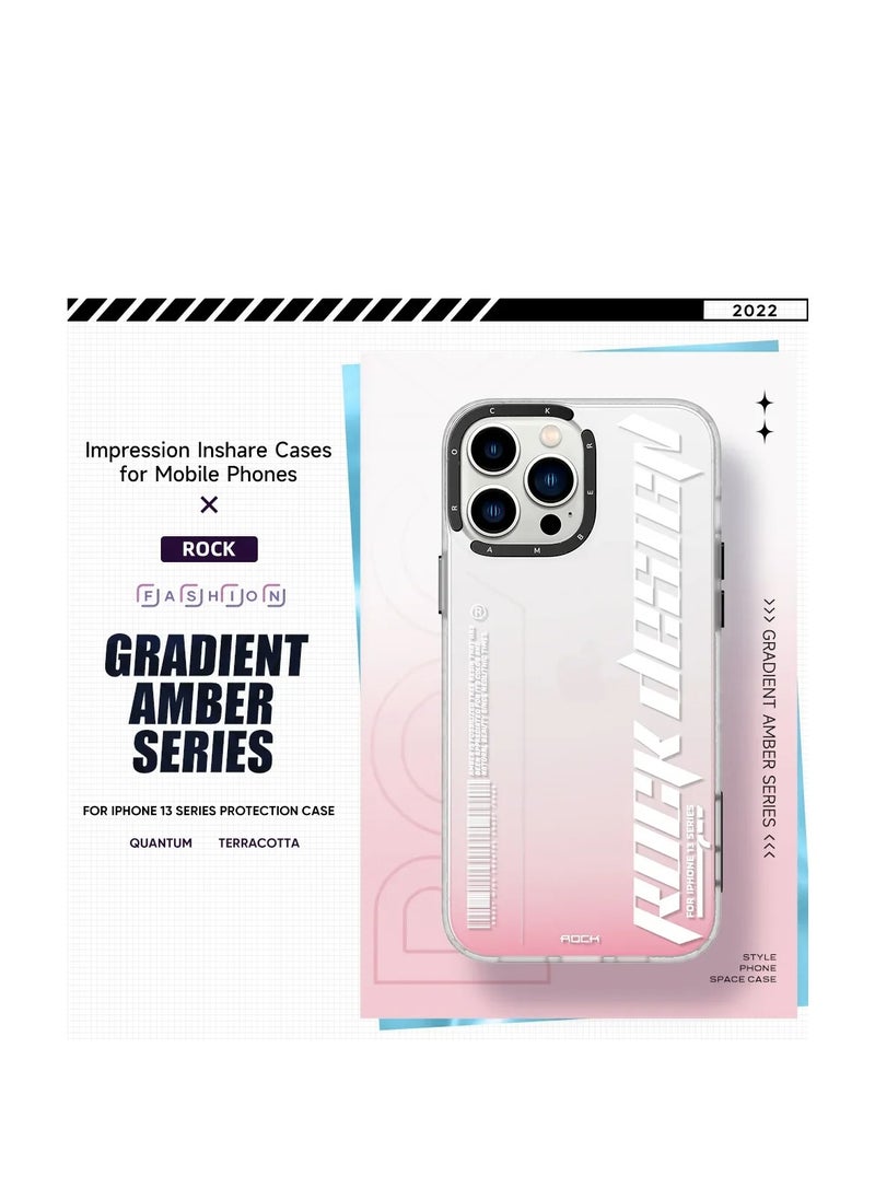 Rock Space Impression Inshare Protective Case for iPhone 13 Pro Max white/blue