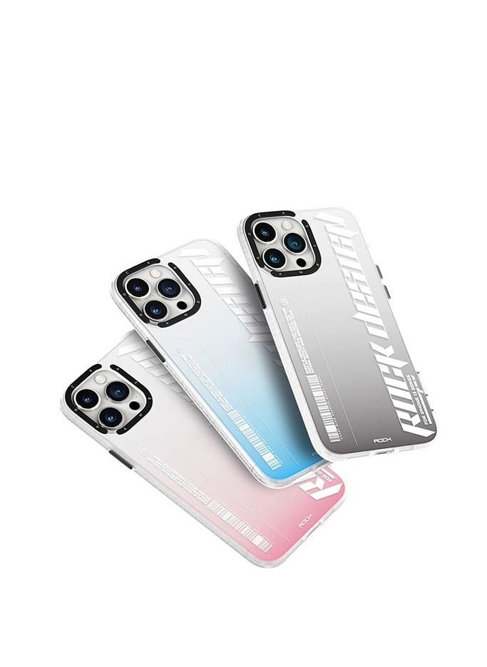 Rock Space Impression Inshare Protective Case for iPhone 13 Pro Max white/blue