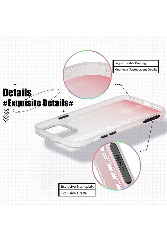 Rock Space Impression Inshare Protective Case for iPhone 13 Pro Max white/blue