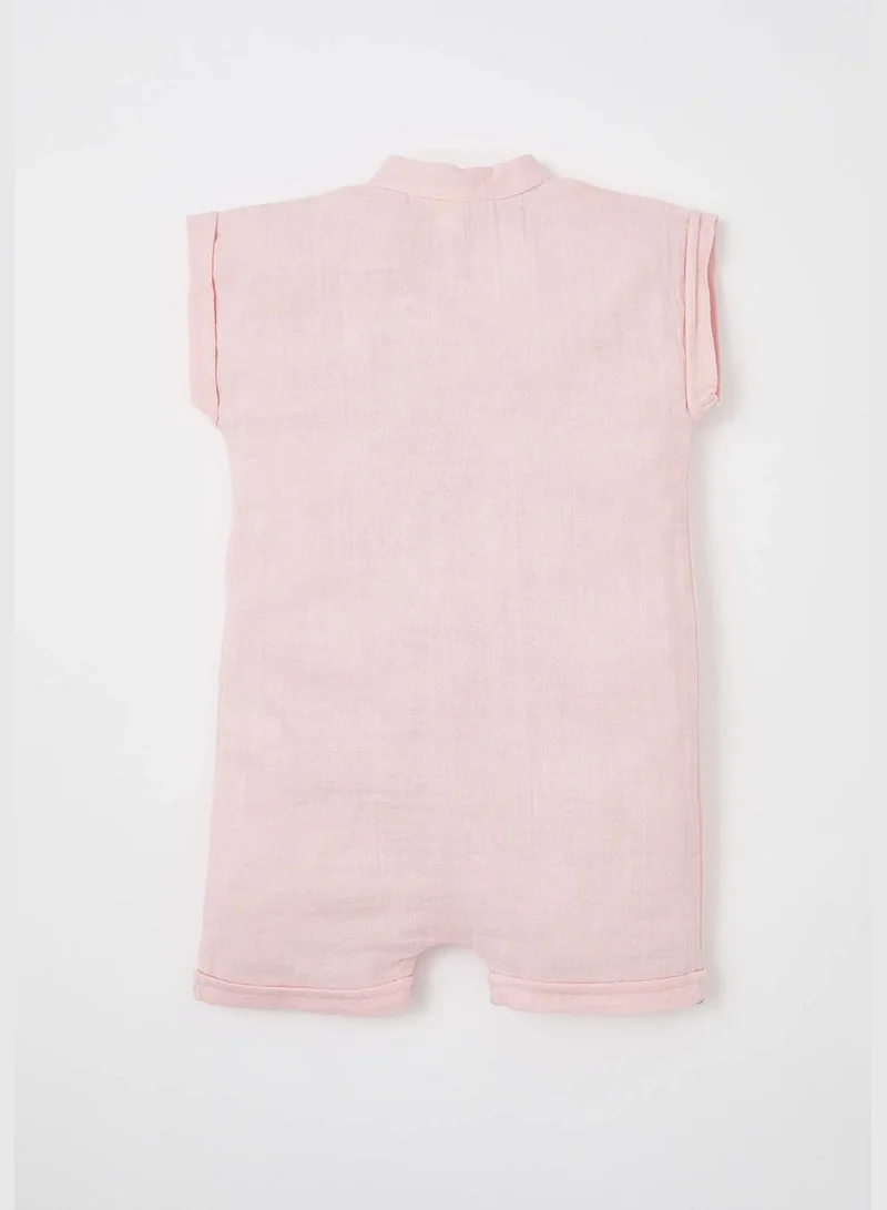 DeFacto Regular Fit Sleeveless Newborn Dungarees