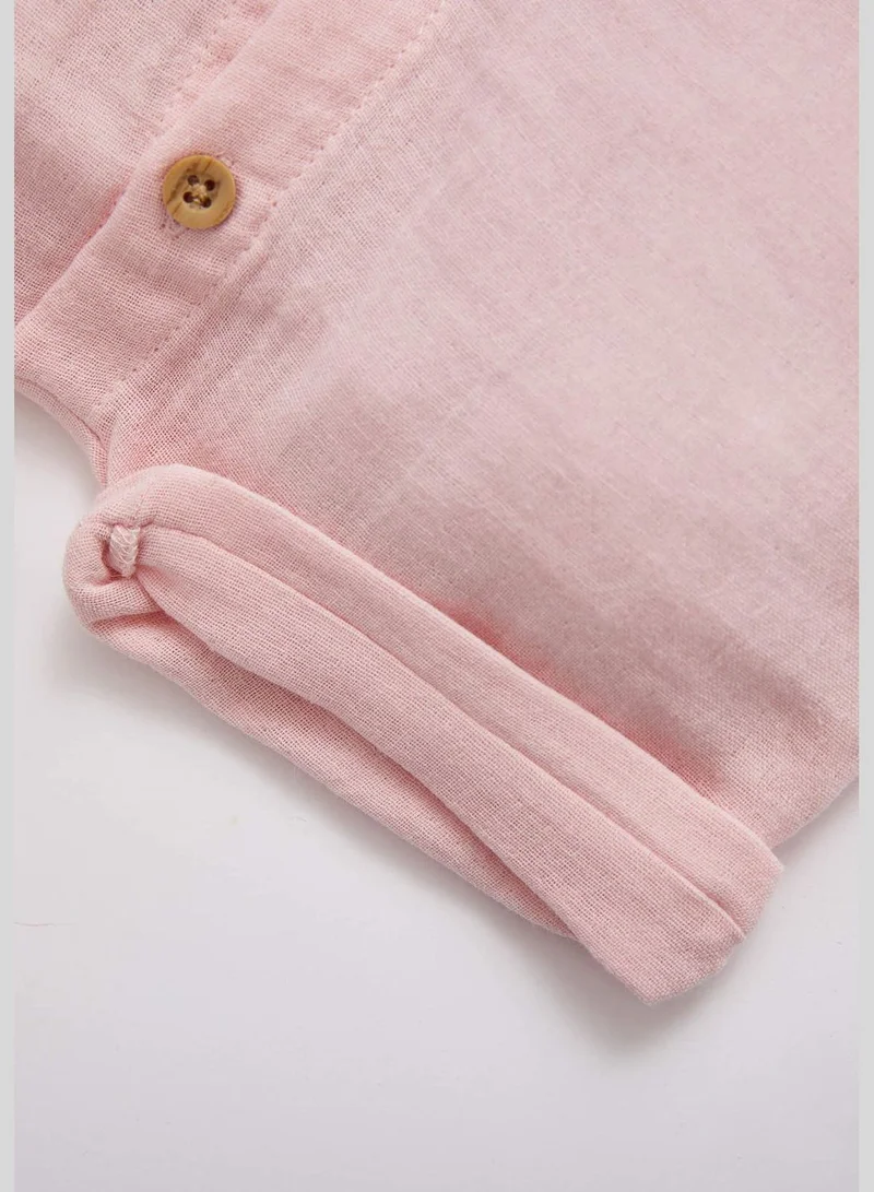 DeFacto Regular Fit Sleeveless Newborn Dungarees