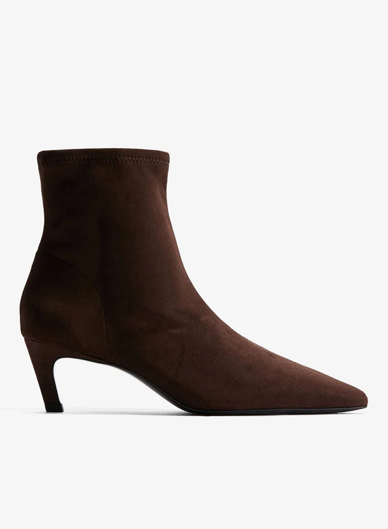 H&M Heeled sock boots